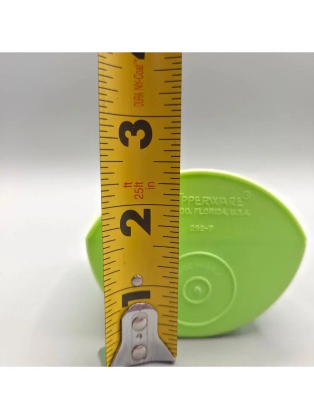 Tupperware Rocker Scoop 292-7 Green Plastic USA